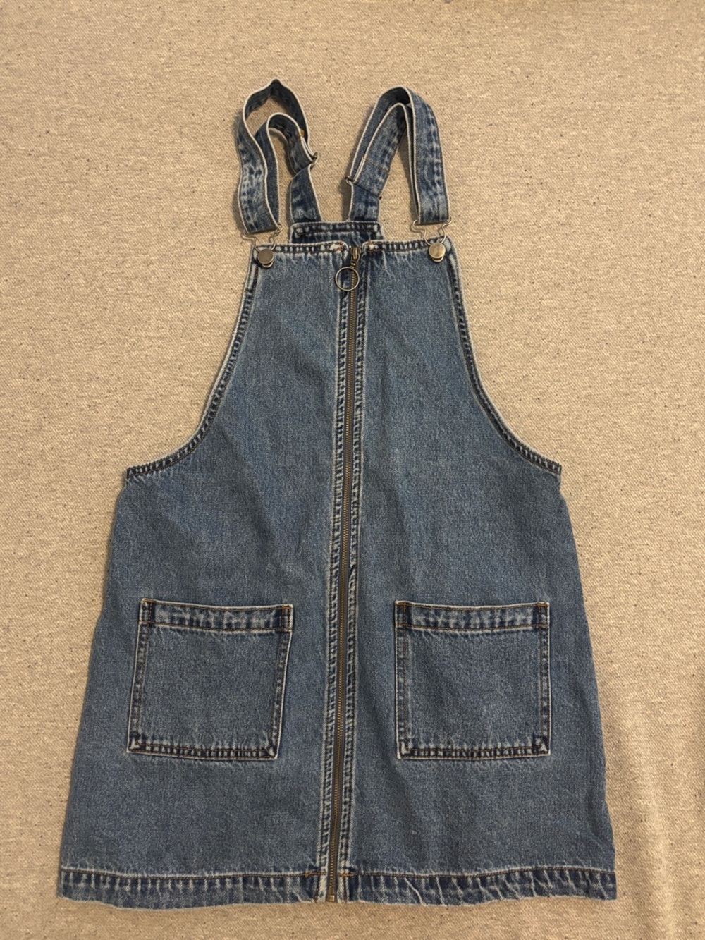 wild fable Blue Denim Overall Dress